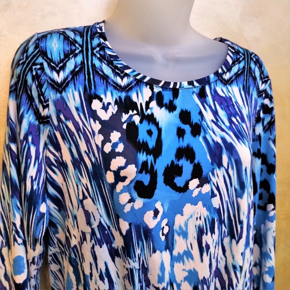 Chico's Tie Front Top Like New S - Picture 2 of 5